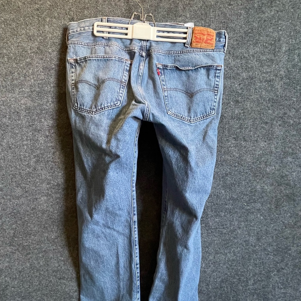 Levi's 501 Blue Straight Jeans Classic Fit 1990’s date code.